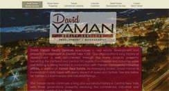 Desktop Screenshot of davidyaman.com